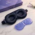 BotSleep Weighted Cooling Sleep Mask - 3D Contoured & Gel Insert