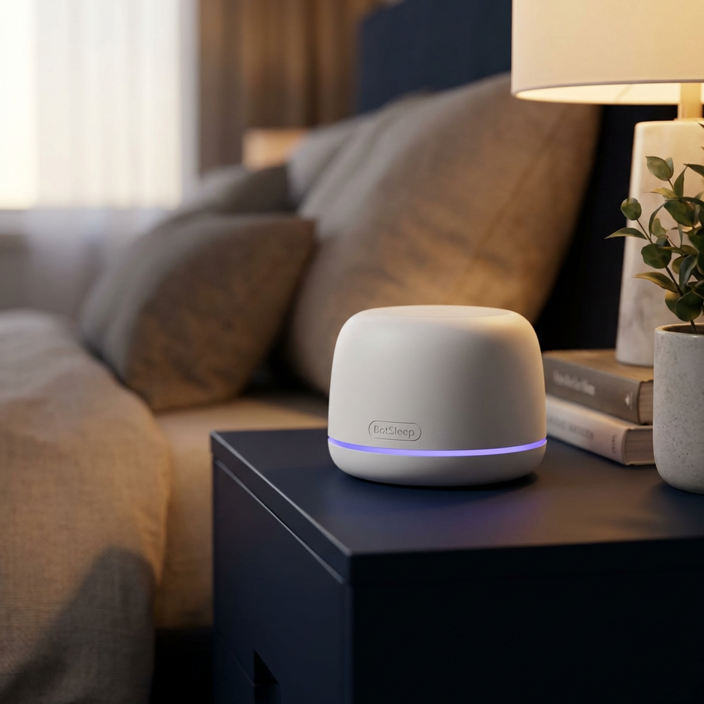 BotSleep Smart White Noise Machine - Adaptive Sound & Night Light